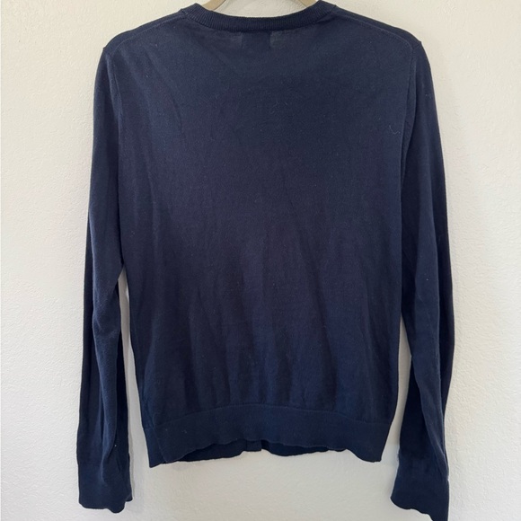 J. Crew Navy Classic Cardigan - Picture 4 of 8